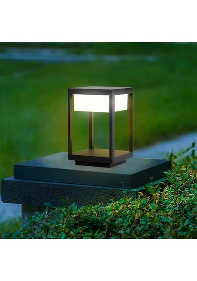 Forlife 60 Watt Solar Alüminyum Bollard Aydınlatma Armatürü Fl-3301