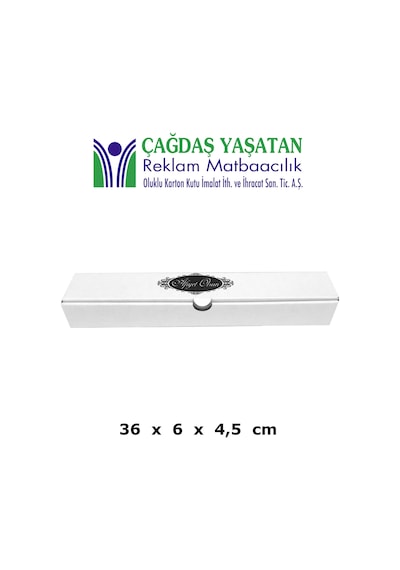 36 X 6 X 4.5 Dürüm Kutusu 100 Adet - 038