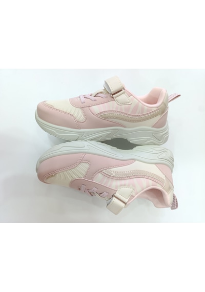 Outlet Ayakkabı Deposu Kız Çocuk Spor Ayakkabı Pudra