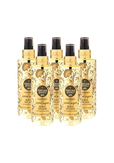 Pj Body Splash Warm Sugar 250 Ml X 5