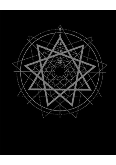 Zepplin Giyim Slipknot Pentagram Symboll Büyük Sırt Patch Yama Siyah
