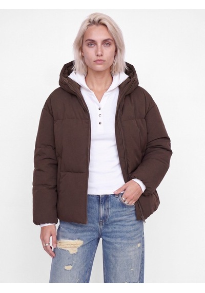 Jjxx Jxgalaxy Puffer Jacket Otw Kahverengi