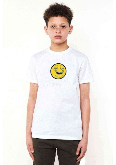 Tshirthane Smile Trollface Internet Troll Gülümseme Yüz Baskılı Unisex Çocu