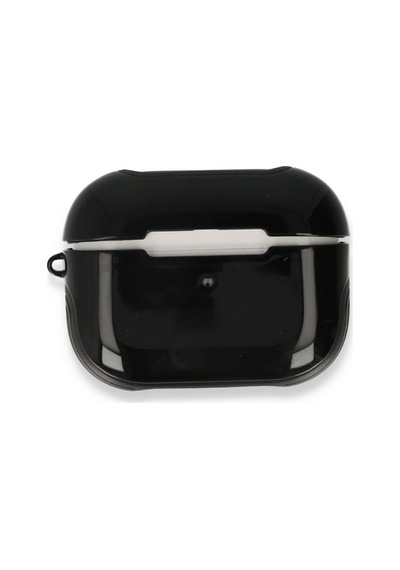 Apple, Uyumlu AirPods Pro 1.nesil 3in1 Kılıf - Siyah
