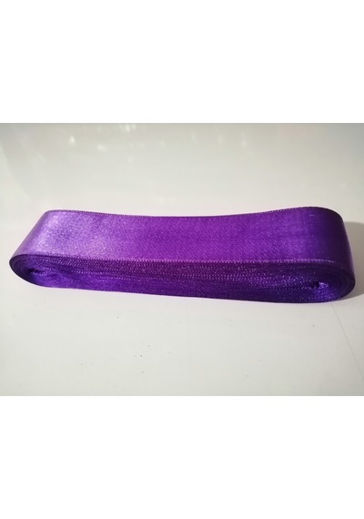 Abarta Saten Kurdele %100 Polyester 30mm-10mt Renk Seçenekleri Mor