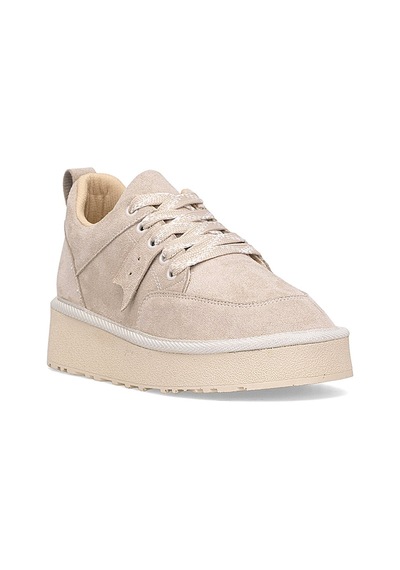 Elit Pm128 K455 Kadın Casual Ayakkabı Bej Bej