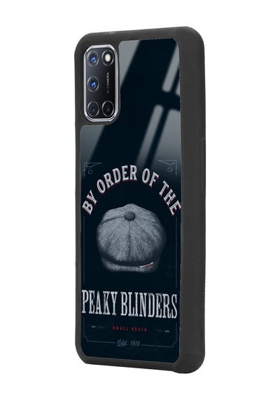 Oppo A52 - A72 Peaky Blinders Cap Tasarımlı Glossy Telefon Kılıfı Siyah