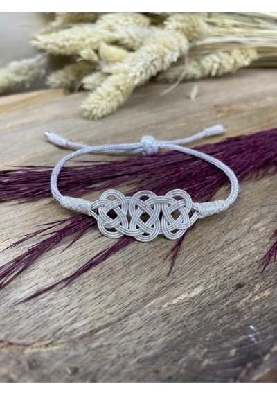 Kazzaze Üç Şems Kazaziye Bileklik BIL106  Gümüş