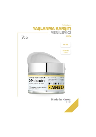 Yaşlanma Karşıtı Sıkılaştırıcı İstiridye Özlü Anti-aging Yüz Kremi 50ml