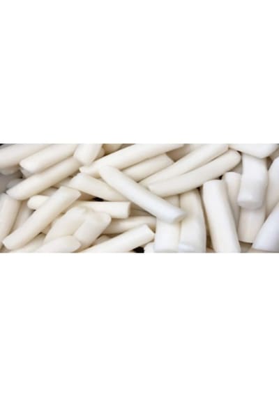 Sanskore Tteokbokki Kore Pirinç Keki 1 KG + Gochujang 1 KG