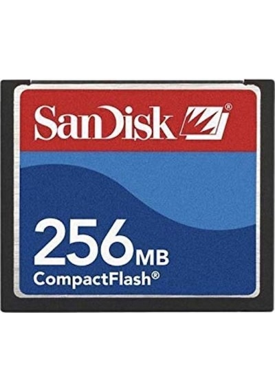 Sandisk Compact Flash 256 MB CF Hafıza Kartı
