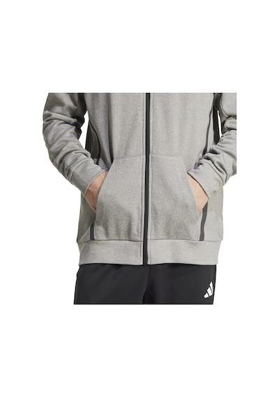 Adidas Gg Fz Hd Erkek Ceket Jc5697 Jc5697 Gri Gri