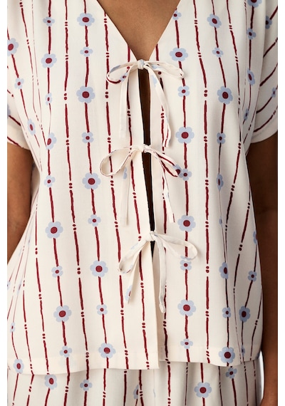 Penti Renkli Floral Bliss Şortlu Pijama Takımı