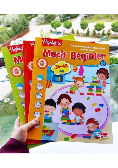 Okul Öncesi Mucit Beyinler Eğitim Seti 36-48 Ay