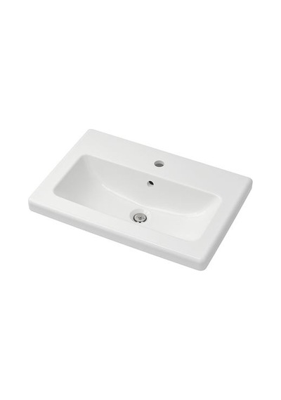 Ikea Tvällen Lavabo, Beyaz, 64x43x5 Cm