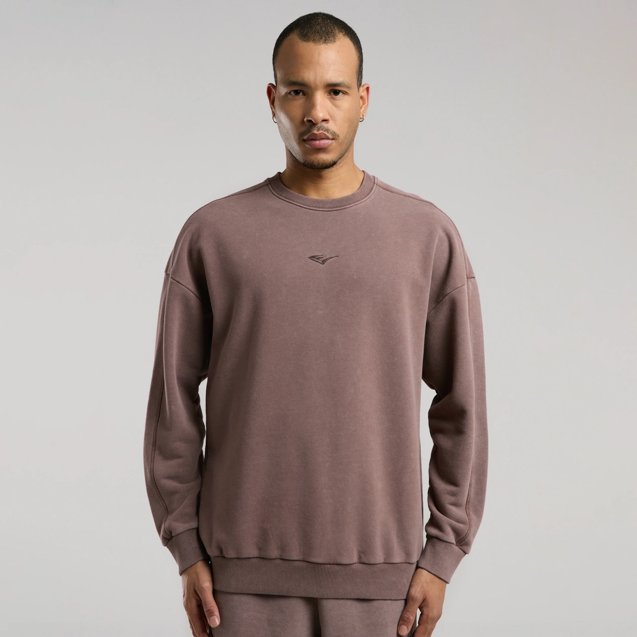 Everlast Bronx 1910 Erkek Kahverengi Sweatshirt Tm0030 Kahverengi