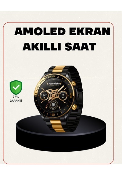 Amoled Akıllı Saat Manyetik Şarj Gps Destekli Spor Ve Günlük Kullanım