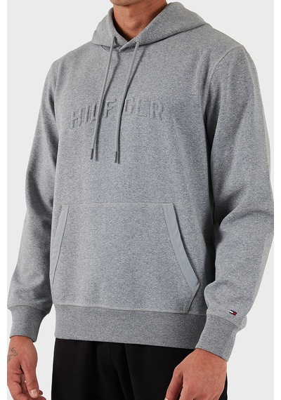 Tommy Hilfiger Erkek Sweat Mw0mw39402 Pmr Gri Gri