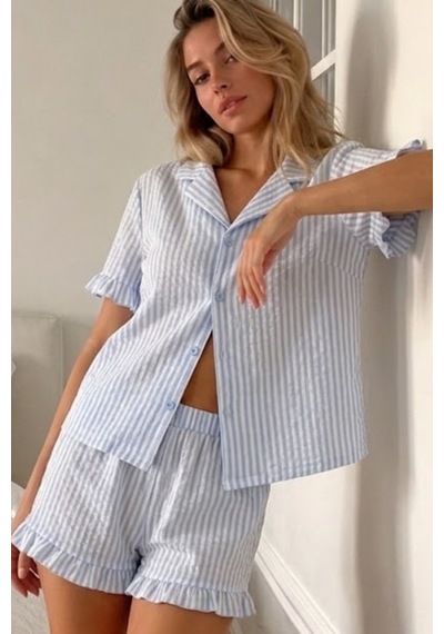 Norcia Sports Kadın Viskon Kısa Kol Regular Mavi Pijama Takımı Çok Renkli - 929322759 Çok Renkli - 929322759 Çok Renkli Norcia Sports Kadın Viskon Kısa Kol Regular Mavi Pijama Takımı Çok Renkli - 929322759 Çok Renkli - 929322759 Çok Renkli