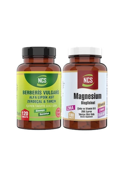 Ncs Berberis Vulgaris 120 Tablet + Ncs Magnezyum 180 Tablet