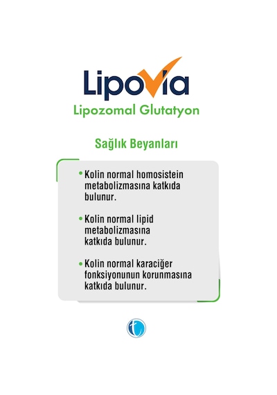 LIPOVIA Lipozomal Glutatyon 30 Bitkisel Kapsül 8680133001451