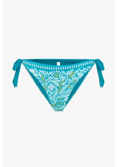 Penti Çiçekli Tropic Leaf Brazilian Bikini Altı