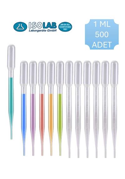 Plastik Damlalık Pastörpipet 1 ML 5000 Adet 10 Kutu