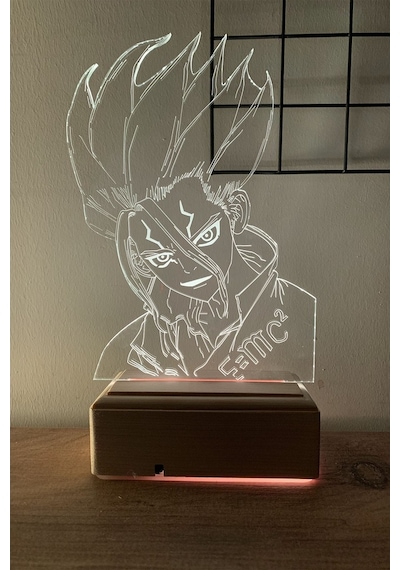 Dr. Stone 16 Renk Gece Lambası Çok Renkli