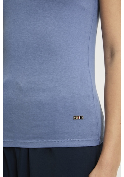 U.s. Polo Assn. Kadın İndigo Tişört Basic 50323534-vr028