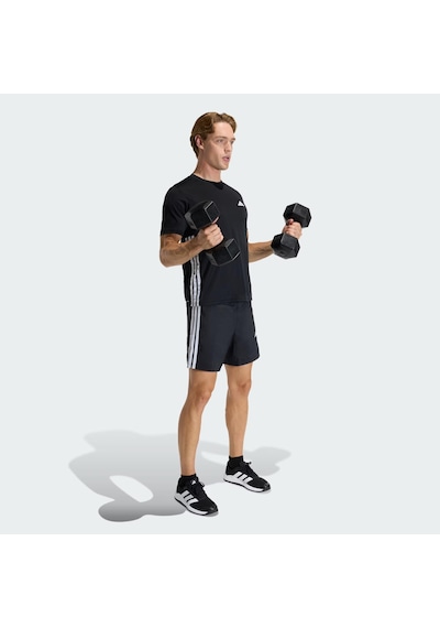 Adidas Workout Essentials Base 3 Stripes Erkek Şort C-adıka3521e50a00 Siyah