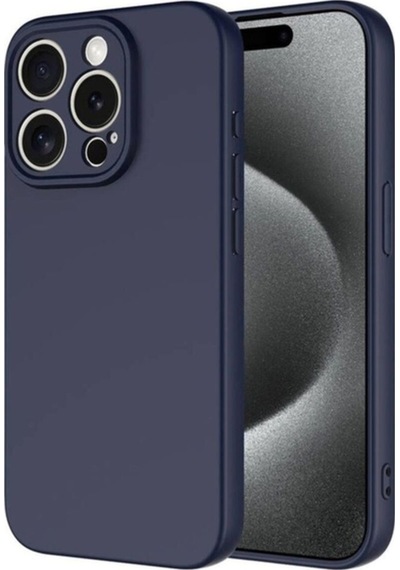 Apple Uyumlu iPhone 15 Pro Max Kılıf Zore Mara Lansman Kapak Lacivert