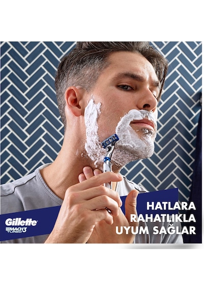 Gillette Mach3 Turbo Yedek Tıraş Bıçağı 12'li