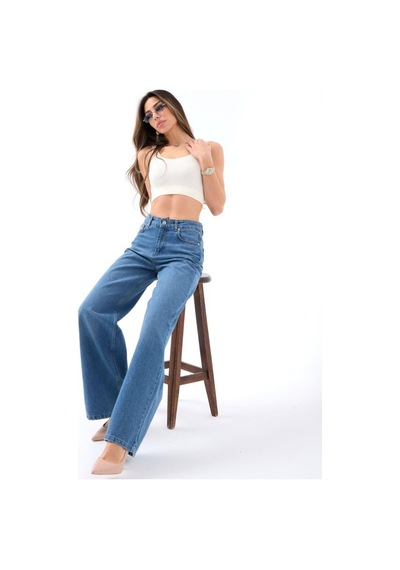 Suma 7418 Kot Pantolon-mavi Mavı