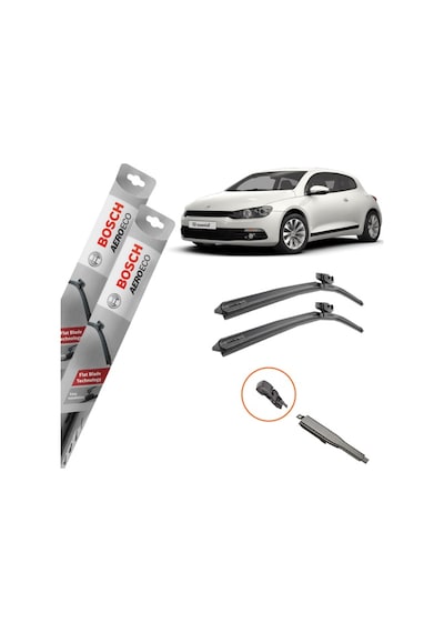 VW Scirocco Muz Ön Silecek Takımı Bosch Aeroeco 2008-2017