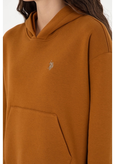 U.S. Polo Assn. Kadın Coconut Kapüşonlu Sweatshirt 50296798-VR153 U.S. Polo Assn. Kadın Coconut Kapüşonlu Sweatshirt 50296798-VR153