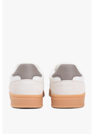Tommy Hilfiger The Greenwich Edge M Deri Beyaz Erkek Sneaker-13407 Beyaz