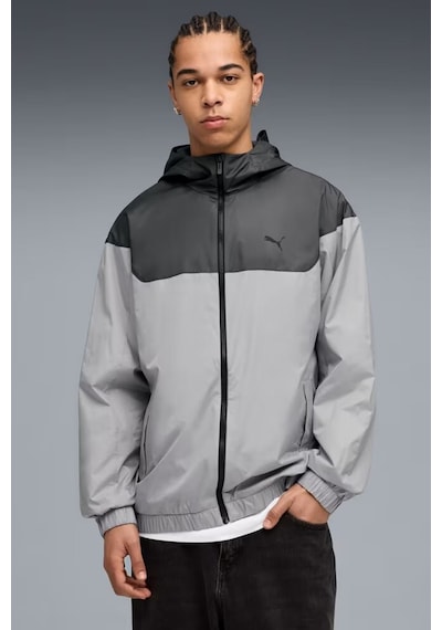 Puma Ess Relaxed Erkek Rüzgarlık Gri