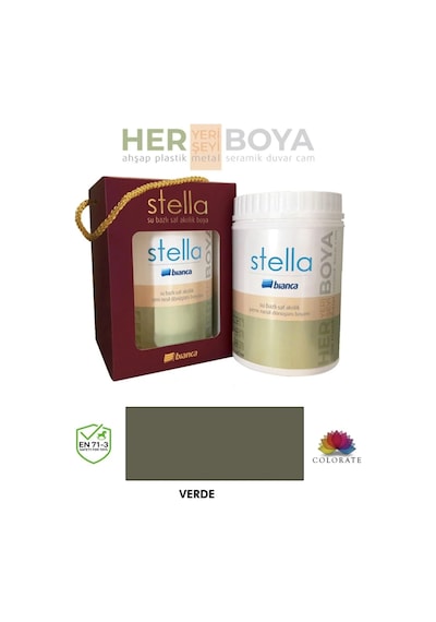 Stella Boya Yeni Nesil Yaşam Boyası Dolap-fayans-cam-plastik-ahşap Diğer