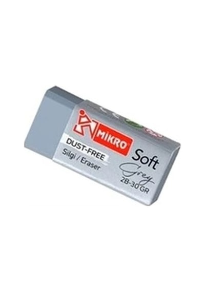 Mikro Silgi Gri 1 adet silgi no:30