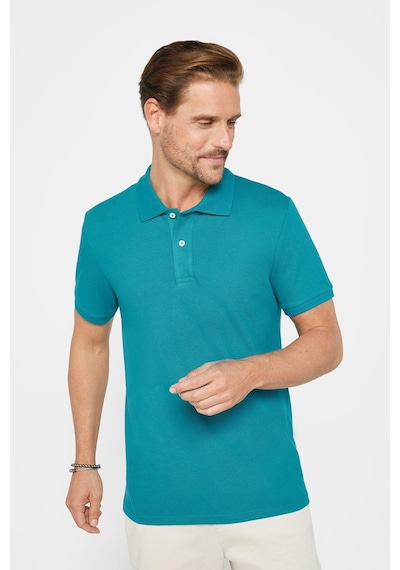 Tudors Erkek Slim Fit Dar Kesim %100 Pamuk Düz Pike Mavi Polo Yaka Tişört-30544 Mavi Tudors Erkek Slim Fit Dar Kesim %100 Pamuk Düz Pike Mavi Polo Yaka Tişört-30544 Mavi