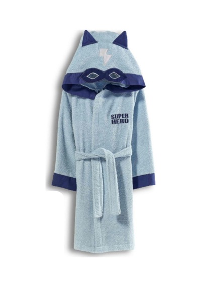 Ely Çocuk Bornozu Kapşonlu-süperkahraman-hero-bebek Bornoz-erkek- 11-12 Yaş, Ely , 11-1 Sku: Mırstk973c999088 7/8 Yaş