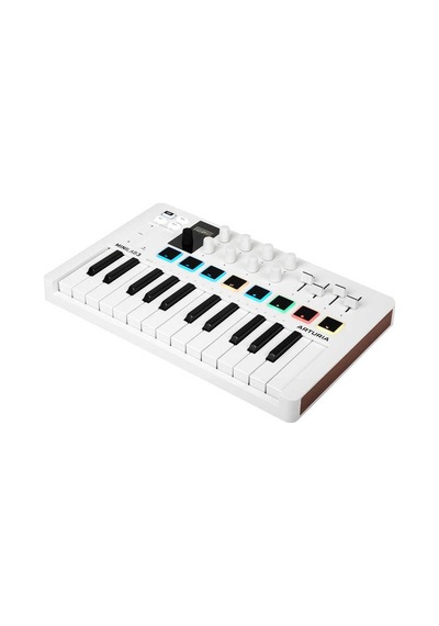 Arturia MiniLab 3 Kompakt Beyaz Midi Klavye