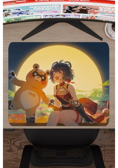 Xiangling Genshin Impact Anime Oyuncu V1 - 48x40 Xl Gaming Mouse Pad Fare Altlığı