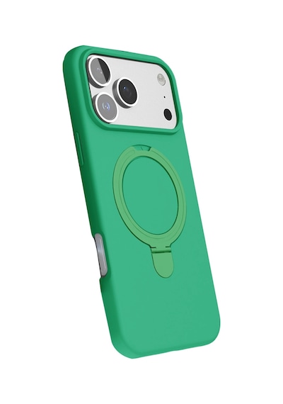 Apple  Uyumlu  iPhone 17 Pro Regal Magsafe Standlı Kapak Yeşil