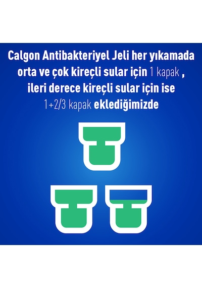 Calgon Ekstra Hijyen Çamaşır Makinesi Jel 3 x 750 ML