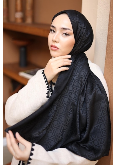Silk Home Deluxe Şal - Siyah - Siyah