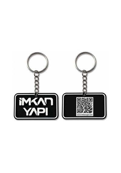 Firmanıza Özel Logo Ve Qr Baskılı Anahtarlık