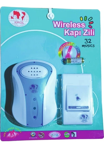 Kapı Zili Uzaktan Kumandalı Pilli 32 Muzik