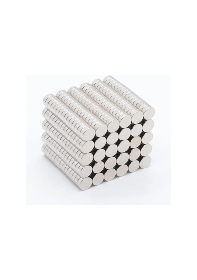 150 Adet 5x2 Mm Yuvarlak Güçlü Neodyum Mıknatıs Çap 5 Mm Kalınlık 2 Mm