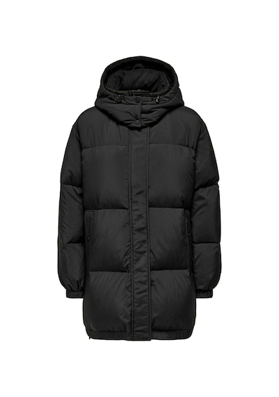 Only Kadın Onlvılma Kapüşonlu Şişme Mont 15294690 Siyah